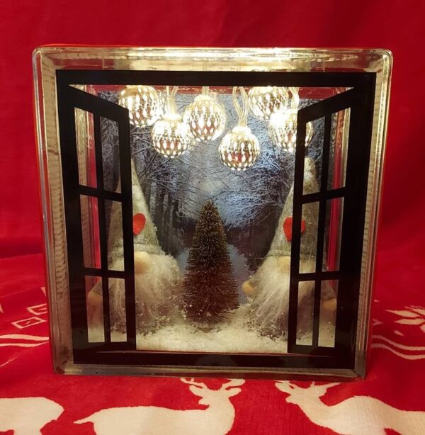 Kerstglasblok Gnoom