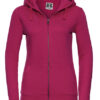 Russell authentic zipped hood jacket dames