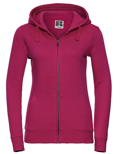 Fuchsia Russell authentic zipped hood jacket dames