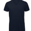 T-Shirt v-hals Man — Wit / XXL