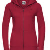 Russell authentic zipped hood jacket dames