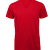 T-Shirt v-hals Man — Wit / XXL