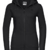 Russell authentic zipped hood jacket dames