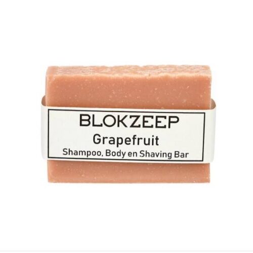 BLOKZEEP SHAMPOO, BODY en SHAVING BAR Grapefruit