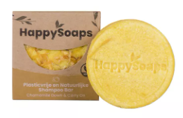 Happy Soaps Chamomile Down & Carry On Shampoo Bar - 70g
