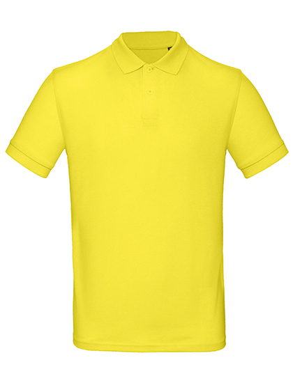 geel B&C Polo Inspire Heren