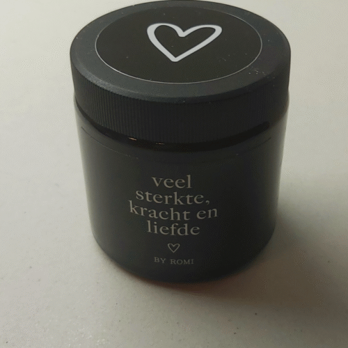 Wenskaars veel sterkte, kracht en liefde