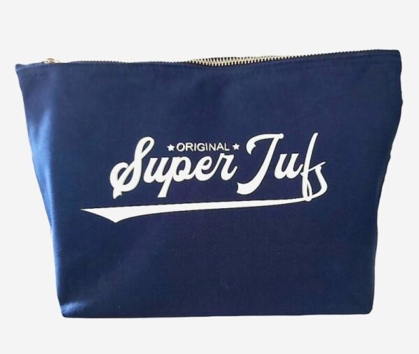img-20220619-wa00051.jpg Katoenen zakje met bedrukking naar keuze Blauw (navy) — Zwart