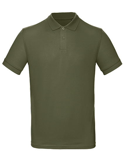 kaki B&C Polo Inspire Heren