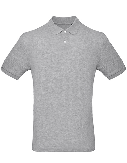 lichtgrijs B&C Polo Inspire Heren