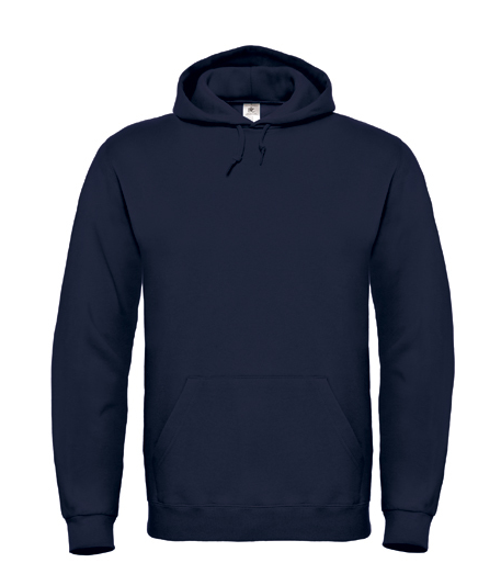 navy Hoodie B&C Hooded Sweat B&C BE INSPIRED