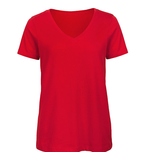 T-Shirt v-hals Vrouw Inspire
