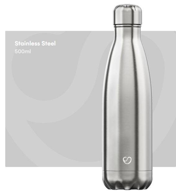 slokkySteelJPG.jpg Slokky Thermofles Stainless Steel — Bedrukt