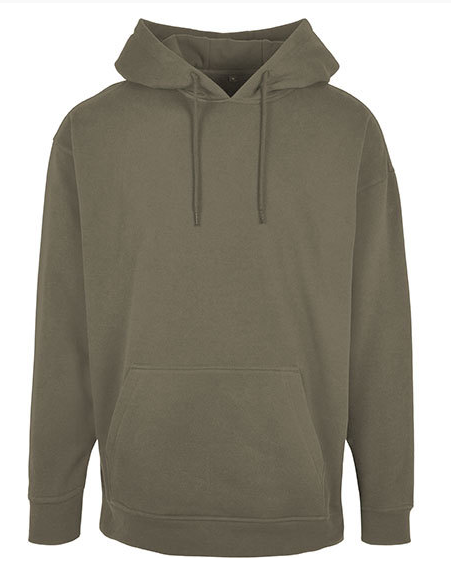 trui byb basic olijfgroen Basic oversize Hoody BYB