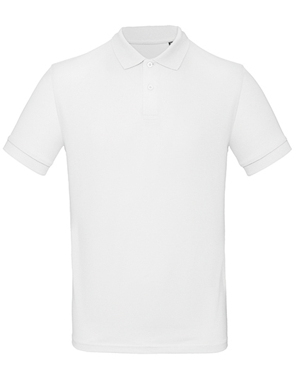 wit B&C Polo Inspire Heren