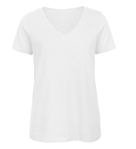 wit-8.png T-Shirt v-hals Man — Wit / XXL