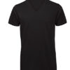 T-Shirt v-hals Man — Wit / XXL