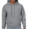 Set van 5 Hoodies met bedrukking logo vooraan en achteraan