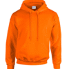 Set van 5 Hoodies met bedrukking logo vooraan en achteraan