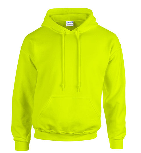 Set van 5 Hoodies met bedrukking logo vooraan en achteraan