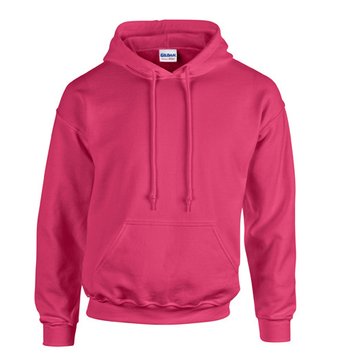 Set van 5 Hoodies met bedrukking logo vooraan en achteraan