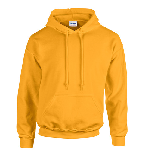 Set van 5 Hoodies met bedrukking logo vooraan en achteraan