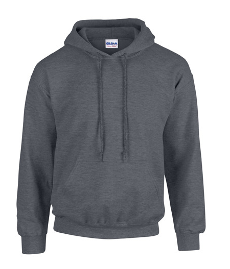 Set van 5 Hoodies met bedrukking logo vooraan en achteraan