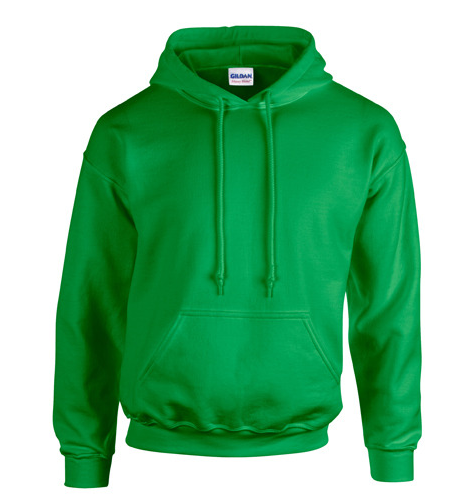 Set van 5 Hoodies met bedrukking logo vooraan en achteraan