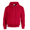 Set van 5 Hoodies met bedrukking logo vooraan en achteraan