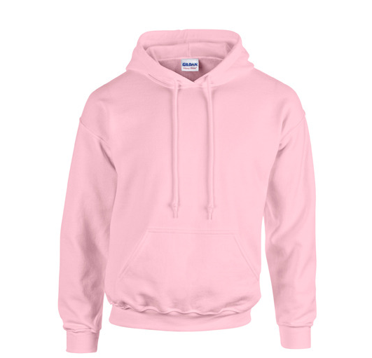 Set van 5 Hoodies met bedrukking logo vooraan en achteraan