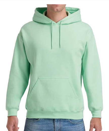 Set van 5 Hoodies met bedrukking logo vooraan en achteraan