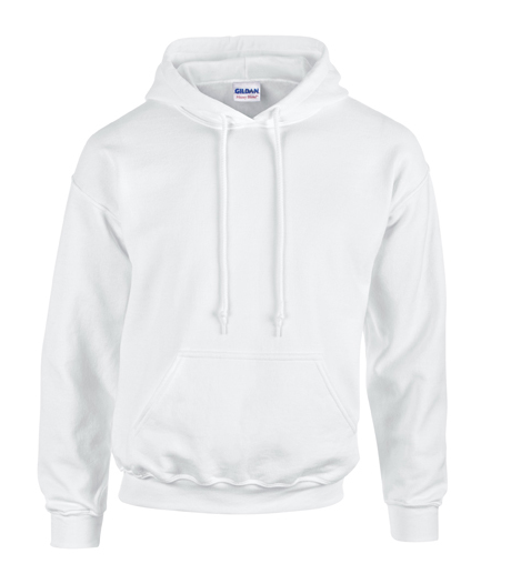 Set van 5 Hoodies met bedrukking logo vooraan en achteraan