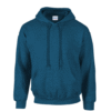Set van 5 Hoodies met bedrukking logo vooraan en achteraan