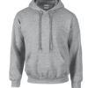 Set van 5 Hoodies met bedrukking logo vooraan en achteraan