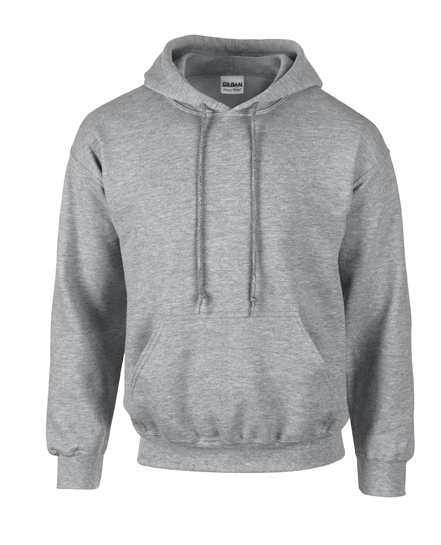 Set van 5 Hoodies met bedrukking logo vooraan en achteraan