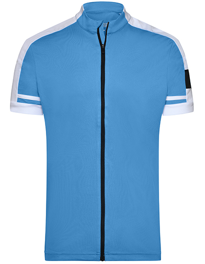 heren blauw Heren fietsshirt