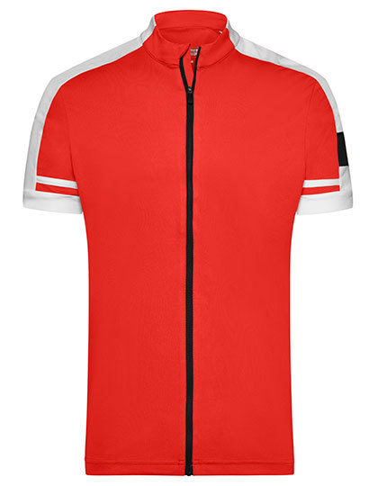 heren rood Heren fietsshirt
