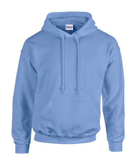 Set van 5 Hoodies met bedrukking logo vooraan en achteraan