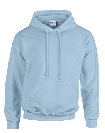 Set van 5 Hoodies met bedrukking logo vooraan en achteraan