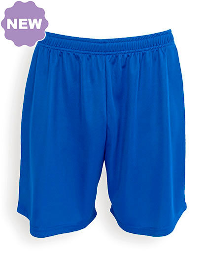 short blauw Evolution Shorts volwassene