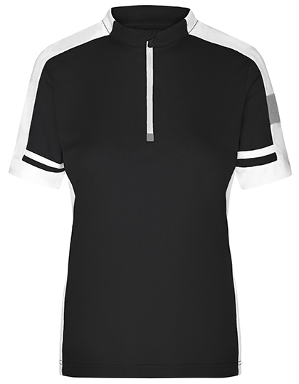 vrouw zwart Dames fietsshirt