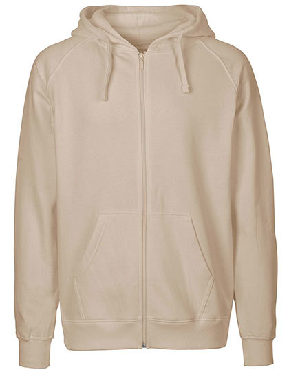 zand Neutral Men's Zip Hoodie
