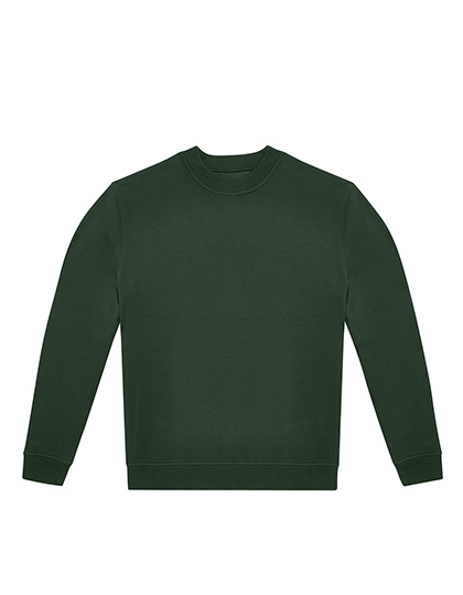 donkergroen B&C Crew sweatshirt ID222