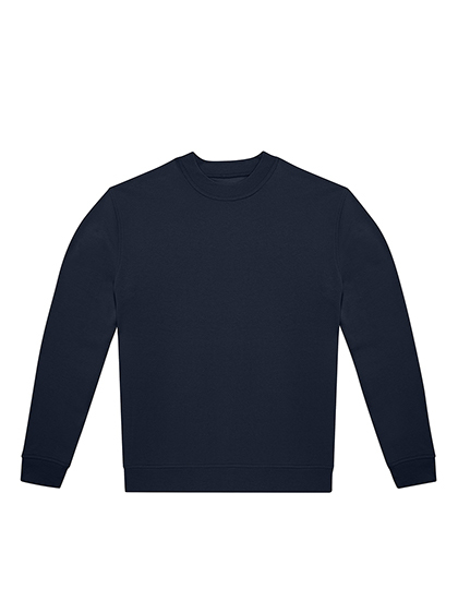 navy B&C Crew sweatshirt ID222