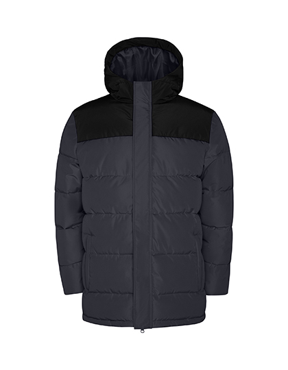 ebbenhout Kids’ Tallin jas RY5075K – Waterdichte Gewatteerde Kinderjas met Kap | Roly
