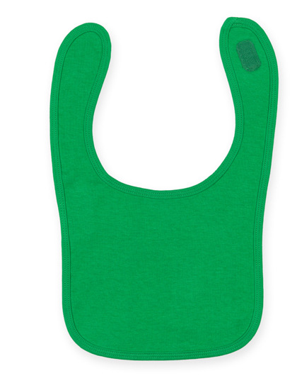 groen Effen en Contrasterende Slabbetje