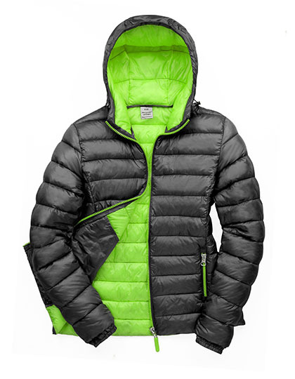 groenzwart Snow Bird Damesjas met Kap RT194F – Getailleerde Winterjas | Result | Waterdicht & OEKO-TEX®