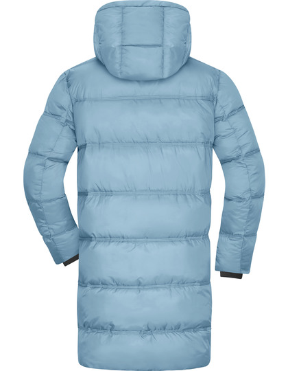 lichtblauw1 Heren Winterjas Kort – Daiber Duurzaam & Warm met Kap en Ritszakken