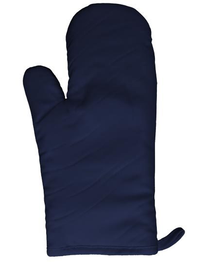 marineblauw Ovenwant katoen klassiek - Link kitchen wear