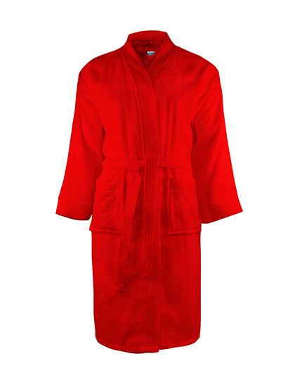 rood Badjas 100% katoen